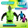 瑞士 CE4Y Shield Jacket 溯溪防水透氣夾克 黃綠色